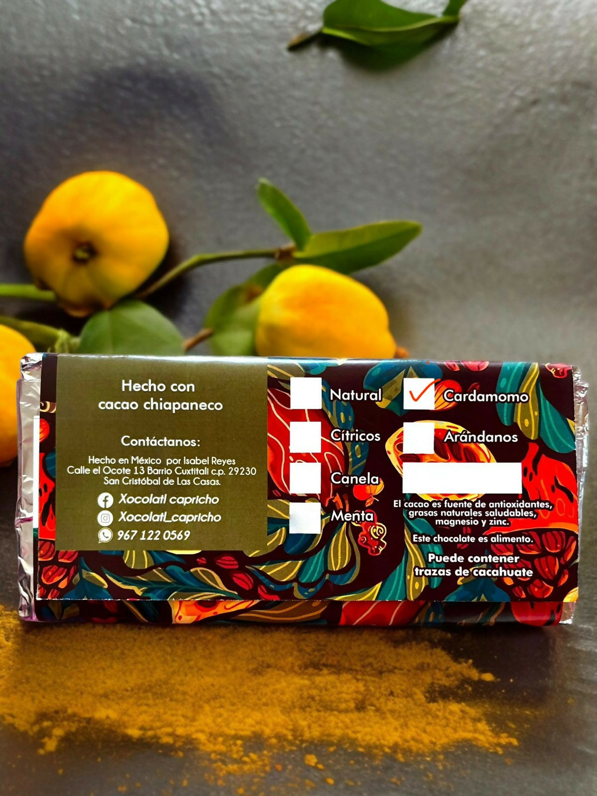 Tabletas de chocolate semi amargo