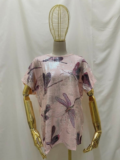 Playera Dibujo Libelula