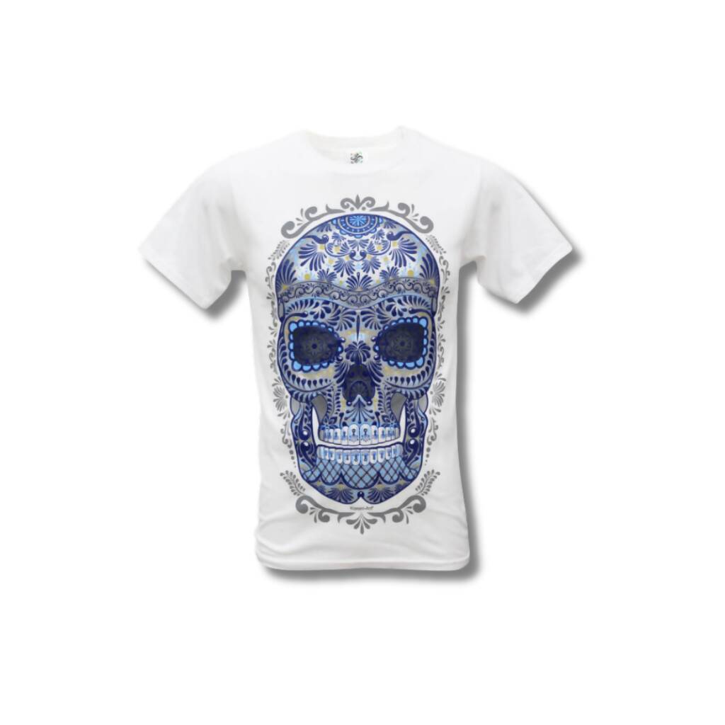 Playera Calavera Talavera Negra