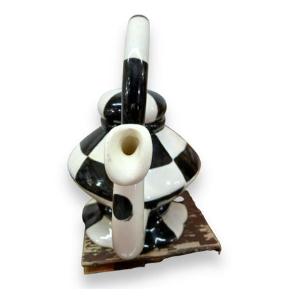 Tetera Antigua en cerámica pintadas a mano