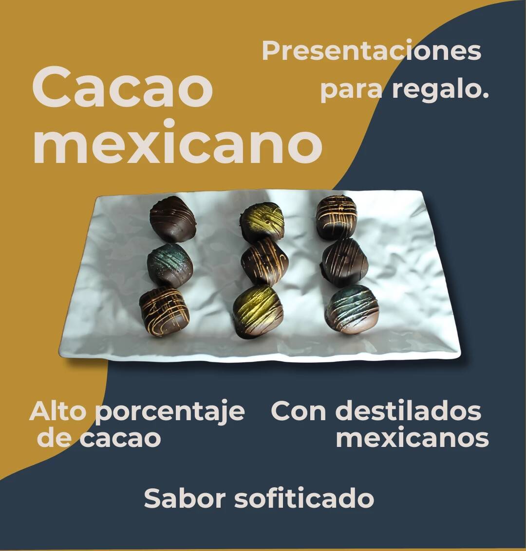 9 Trufas Destiladas 144gr